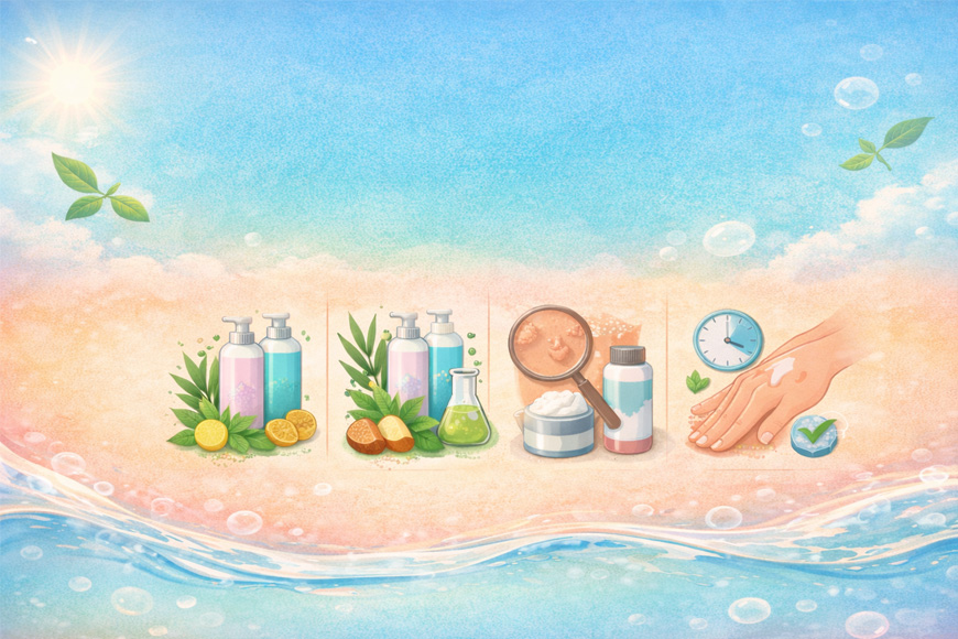 お肌に合った洗顔料の選び方