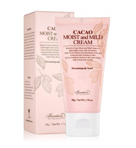 Benton Cacao Moist And Mild Cream 50g Benton Cacao Moist And Mild Cream 50g