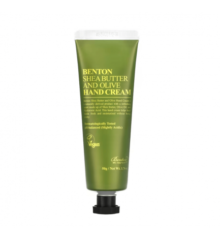 Benton Shea Butter And Olive Hand Cream 50g Benton Shea Butter And Olive Hand Cream 50g
